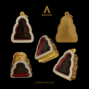 Lucky Amulet – Khung case Phra Pidta Lp Eiam – C44