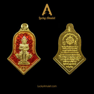 Amulet Thần Tao Wessuwan – Nur Thong Kham – Luang Phor Yit