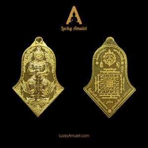 Amulet Thần Tao Wessuwan – Nur Thong Kham – Luang Phor Yit