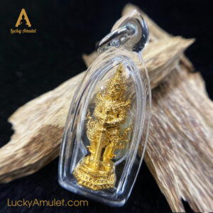 Amulet Thần Tao Wessuwan – Phiên bản Roop Lor – B.E 2563 (2020) – Luang Phor Yit