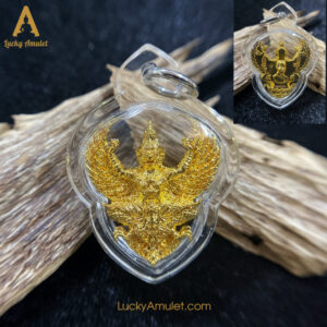 Amulet Kim Sí Điểu – Phiên bản Ruay Sut Sut – Pim lớn – Luang Phor Warah – Wat Pho Thong – B.E 2563 (2020)