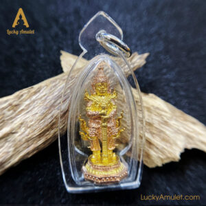 Amulet Thần Tao Wessuwan – Phiên bản Roop Lor – Luang Phor Yit – Wat Chulamanee – B.E 2563 (2020)