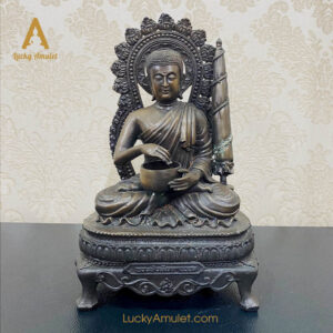 Tượng Phật Sivali – Luang Pu Hong Prohm Panyo – Wat Petchburi – 2555 B.E (tức 2012)