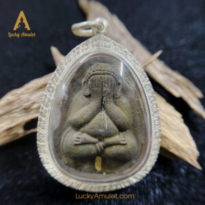 Phra Pidta – Phật Bịt Mắt – Luang Phor Koon – 1 Takrut vàng – 2542 B.E (1999)